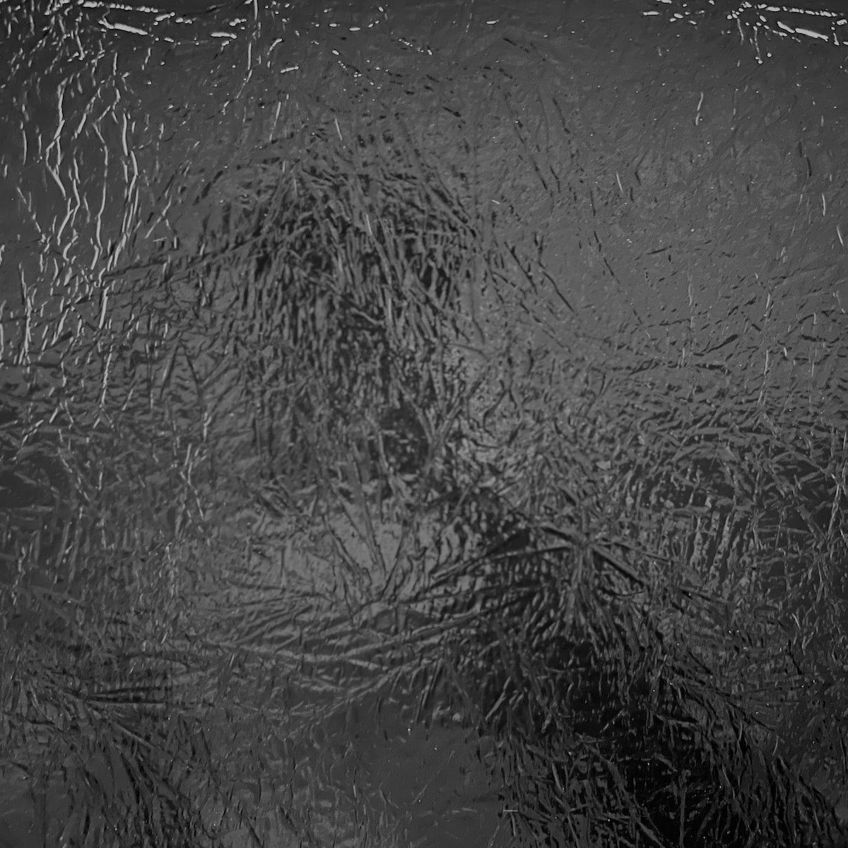 Crushed Distressed Foil Chrome Mirror Reflective Vinyl Fabric - Prismatic Fiber Arts