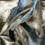 Crushed Distressed Foil Chrome Mirror Reflective Vinyl Fabric - Prismatic Fiber Arts