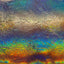 Crushed Distressed Foil Chrome Mirror Reflective Vinyl Fabric - Prismatic Fiber Arts