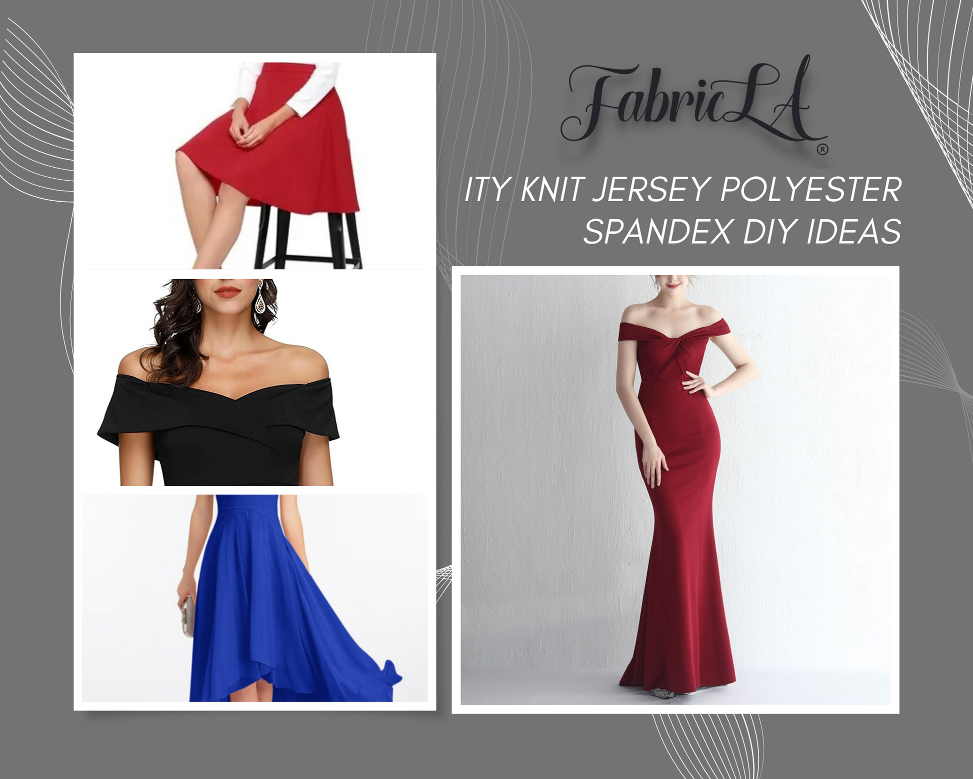 ITY Polyester Spandex Fabric | Royal Blue - Prismatic Fiber Arts