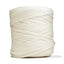 Recycled T-Shirt Fabric Yarn - Ivory Color - Prismatic Fiber Arts