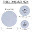 Felt Plate Dividers – Set of 48 (3 Sizes) | FabricLA - Prismatic Fiber Arts