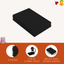 FabricLA Acrylic Felt 9"X12" Sheet Packs | Black - Prismatic Fiber Arts