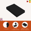 FabricLA Acrylic Felt 9"X12" Sheet Packs | Black - Prismatic Fiber Arts
