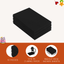 FabricLA Acrylic Felt 9"X12" Sheet Packs | Black - Prismatic Fiber Arts