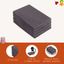 FabricLA Acrylic Felt 9"X12" Sheet Packs | Platinum Gray - Prismatic Fiber Arts