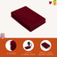 FabricLA Acrylic Felt 9"X12" Sheet Packs | Dark Red - Prismatic Fiber Arts