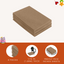 Taupe Felt Fabric Sheets – 9"x12" | Soft & Durable Craft Felt - Prismatic Fiber Arts