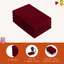 FabricLA Acrylic Felt 9"X12" Sheet Packs | Dark Red - Prismatic Fiber Arts