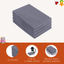 FabricLA Acrylic Felt 9"X12" Sheet Packs | Grey - Prismatic Fiber Arts