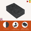 FabricLA Acrylic Felt 9"X12" Sheet Packs | Charcoal - Prismatic Fiber Arts