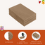 Taupe Felt Fabric Sheets – 9"x12" | Soft & Durable Craft Felt - Prismatic Fiber Arts