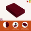 FabricLA Acrylic Felt 9"X12" Sheet Packs | Dark Red - Prismatic Fiber Arts