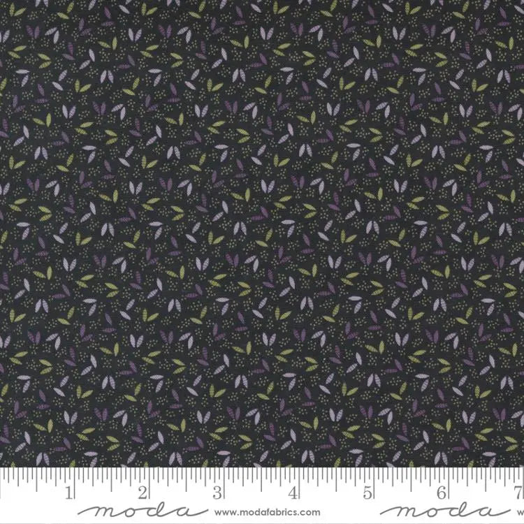 Iris Ivy Ebony Cuttings 44"/45" Fabric Per Yard - Prismatic Fiber Arts