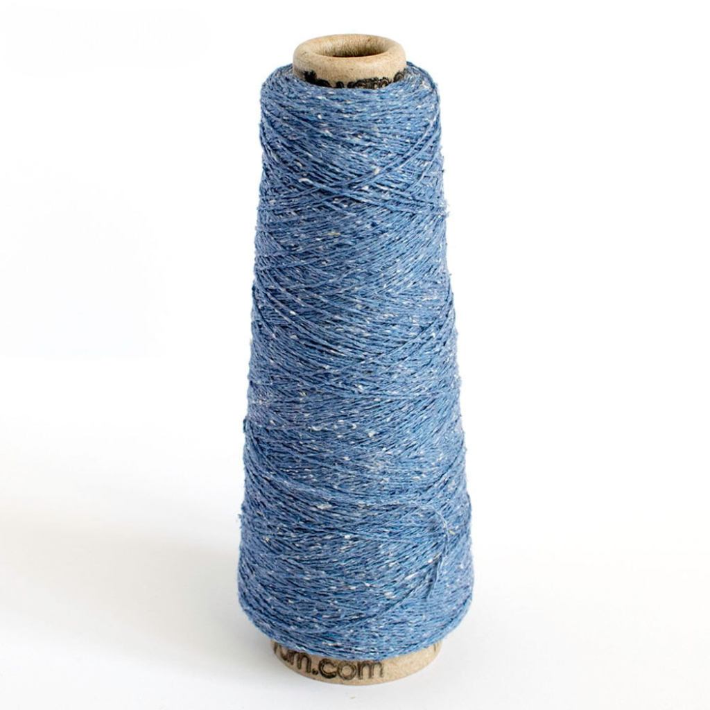 Organic Silk Noil Weaving Yarn Cone - Prismatic Fiber Arts