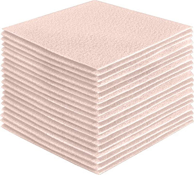 FabricLA Acrylic Felt Craft Sheet Packs – Ivory | Soft 100% Acrylic Felt Sheets for DIY & Crafts - Prismatic Fiber Arts