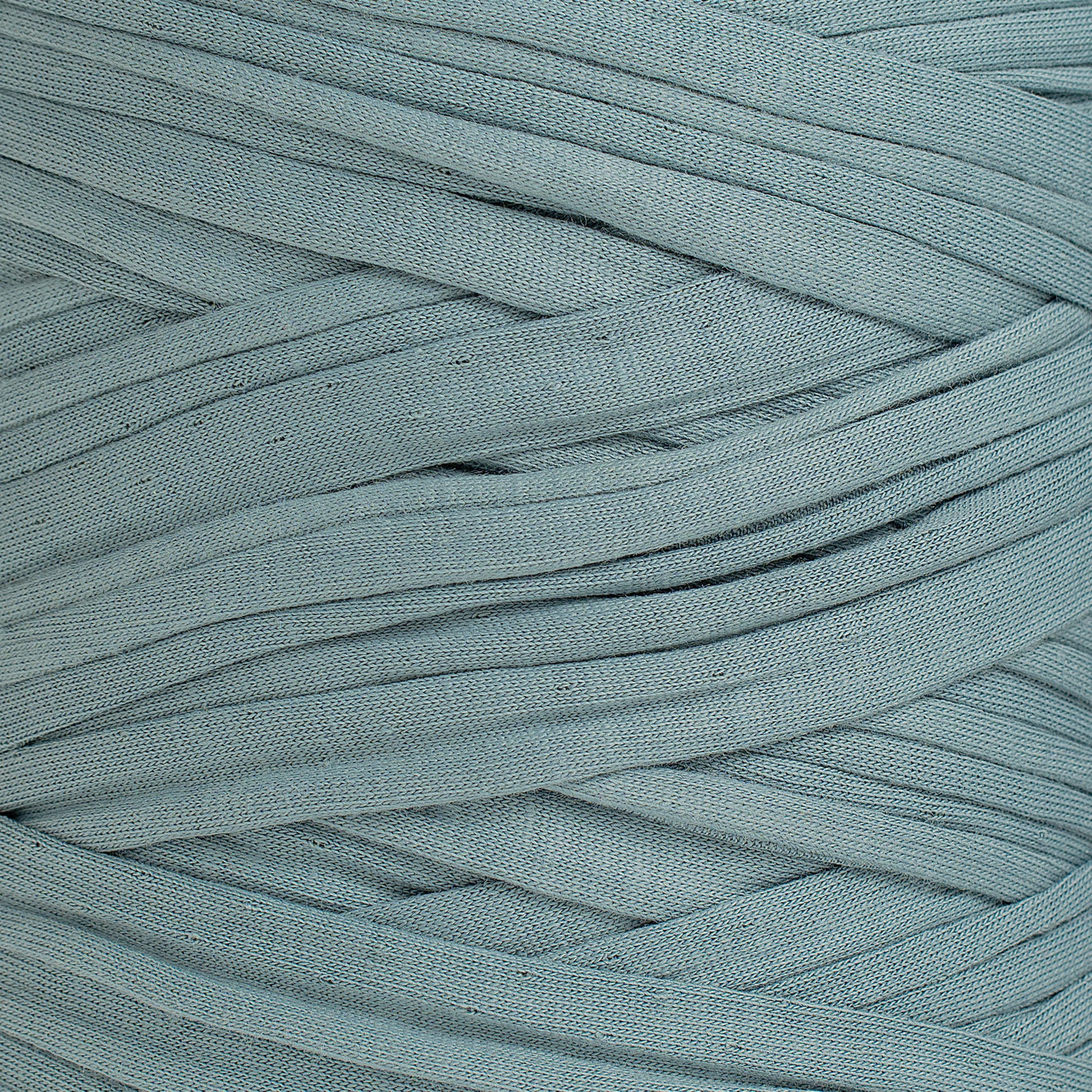 Recycled T-Shirt Fabric Yarn - Jade Color - Prismatic Fiber Arts