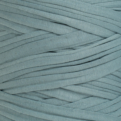 Recycled T-Shirt Fabric Yarn - Jade Color - Prismatic Fiber Arts