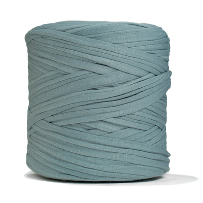 Recycled T-Shirt Fabric Yarn - Jade Color - Prismatic Fiber Arts