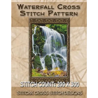 Waterfall Cross Stitch Pattern