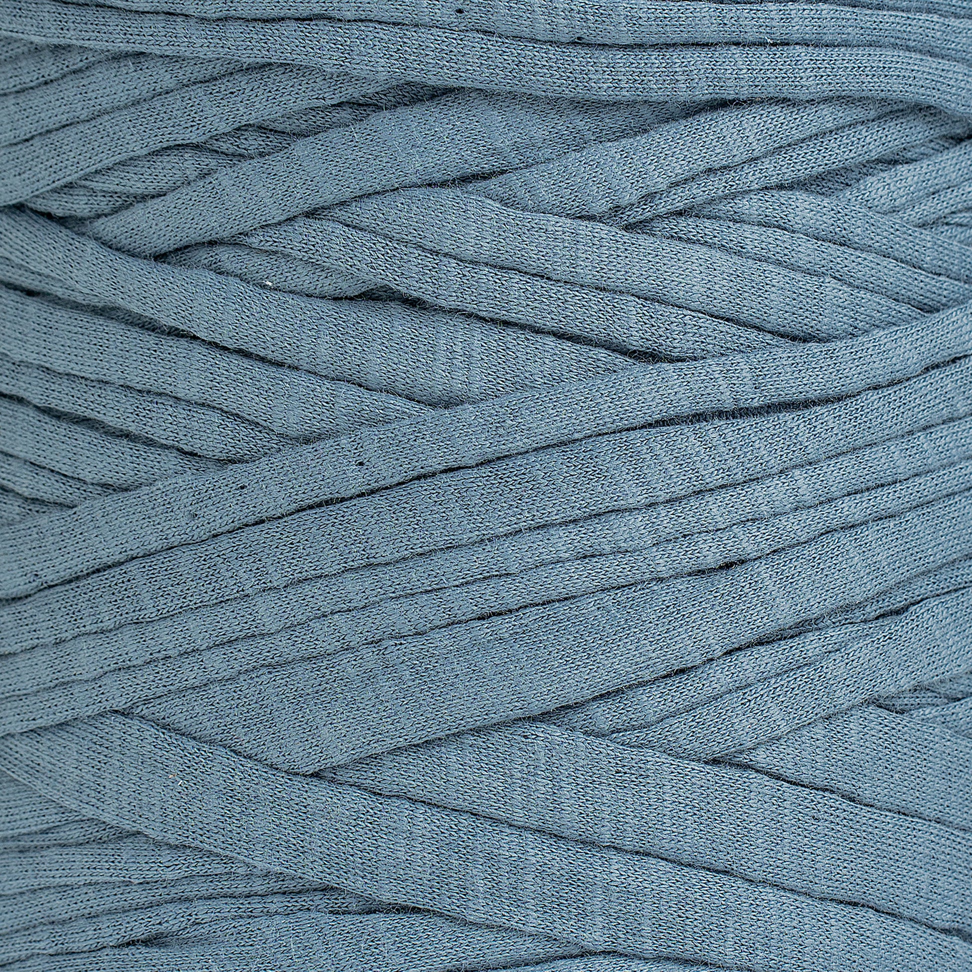 Recycled T-Shirt Fabric Yarn - Juniper Color - Prismatic Fiber Arts