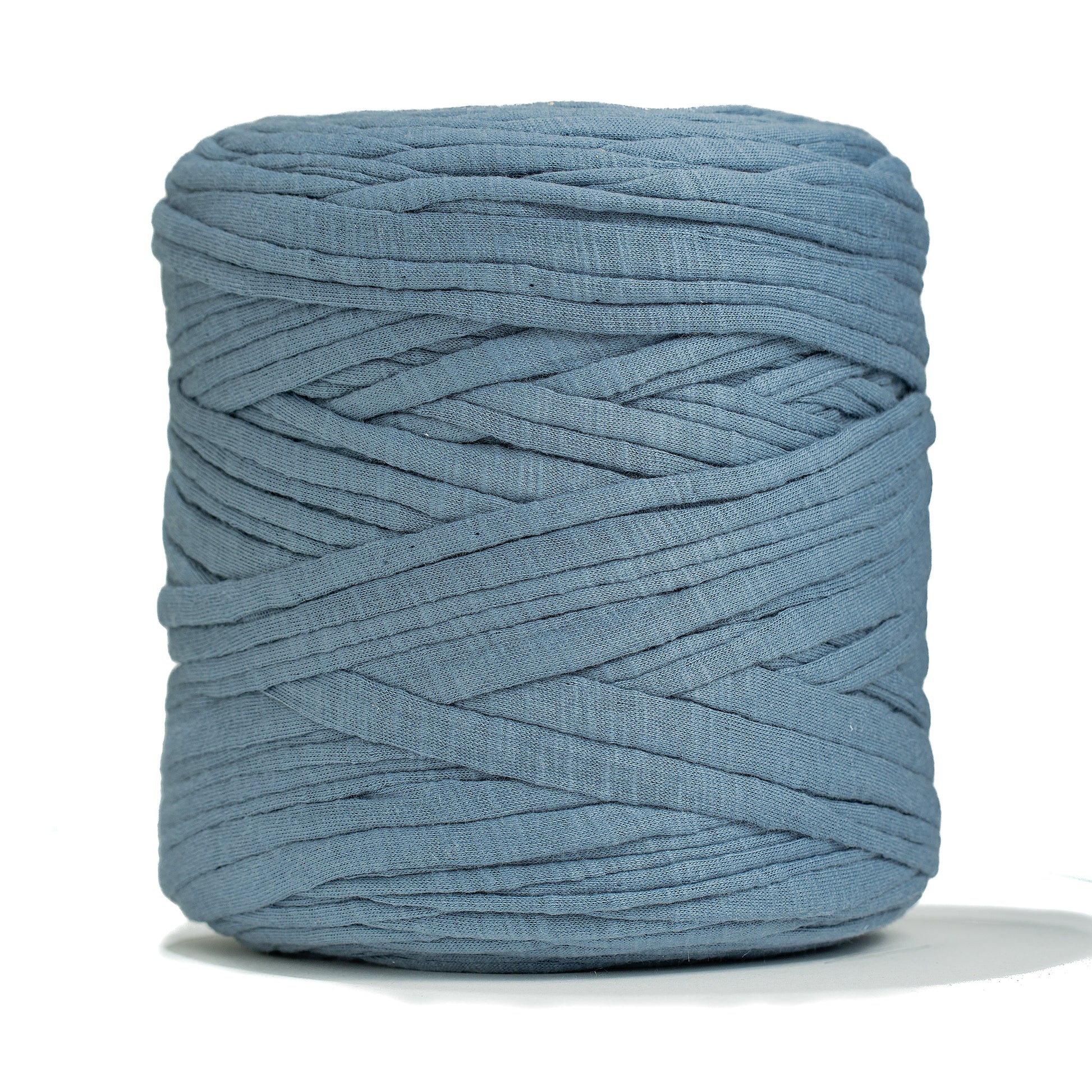 Recycled T-Shirt Fabric Yarn - Juniper Color - Prismatic Fiber Arts