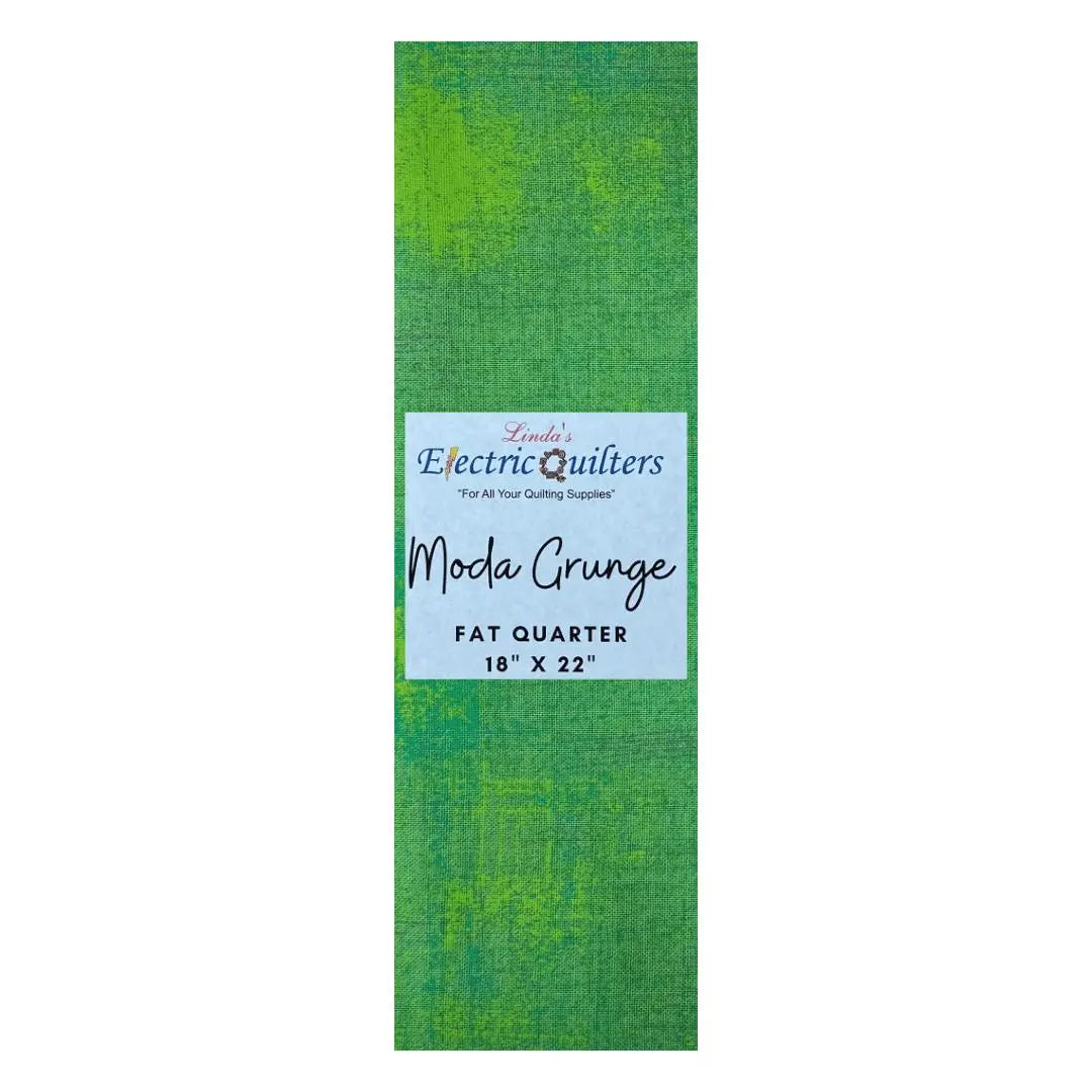 338 Jade Cream Moda Grunge - Fat Quarter - Prismatic Fiber Arts