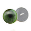 Jade Green Jaguar Inspired Sew-On Button Glass Eyes - Prismatic Fiber Arts