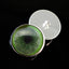 Jade Green Jaguar Inspired Sew-On Button Glass Eyes - Prismatic Fiber Arts
