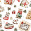 Jingle Paws Digital Cuddle Multi Fabric per yard - Prismatic Fiber Arts