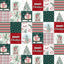 Jolly Stitches Digital Cuddle Multi Fabric per yard - Prismatic Fiber Arts