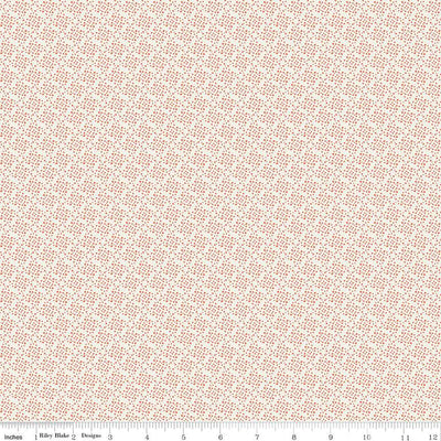 Juju's Petals Dots Cream Cotton 43"/44" Fabric Per Yard - Prismatic Fiber Arts