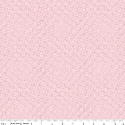 Juju's Petals Dots Pink Cotton 43"/44" Fabric Per Yard - Prismatic Fiber Arts