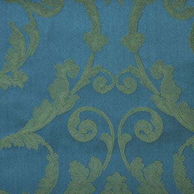 "Juliet Garden" Fabric (Teal color) - Prismatic Fiber Arts