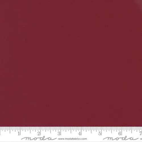 Kansas Red Bella Solids 44"/45" Fabric Per Yard - Prismatic Fiber Arts
