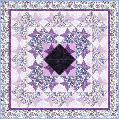 Amethyst Foundation Piecing Panel by Kimberly Jahnz- 58" x 58" - Prismatic Fiber Arts