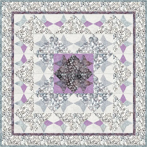Opal Foundation Piecing Panel by Kimberly Jahnz - 58" x 58" - Prismatic Fiber Arts