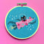 Rocket Kitty by Fluff Counted Cross Stitch Kit - Prismatic Fiber Arts