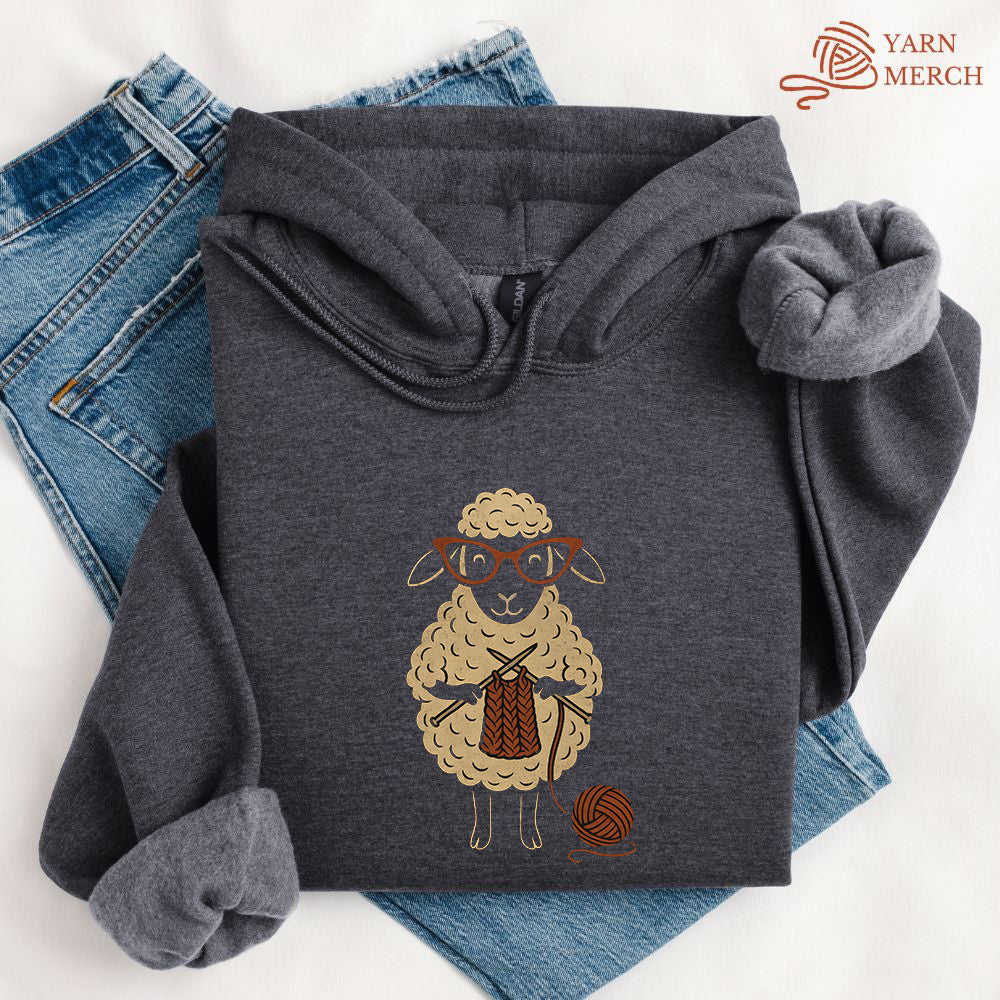 Knit Happens Hoodie - Prismatic Fiber Arts