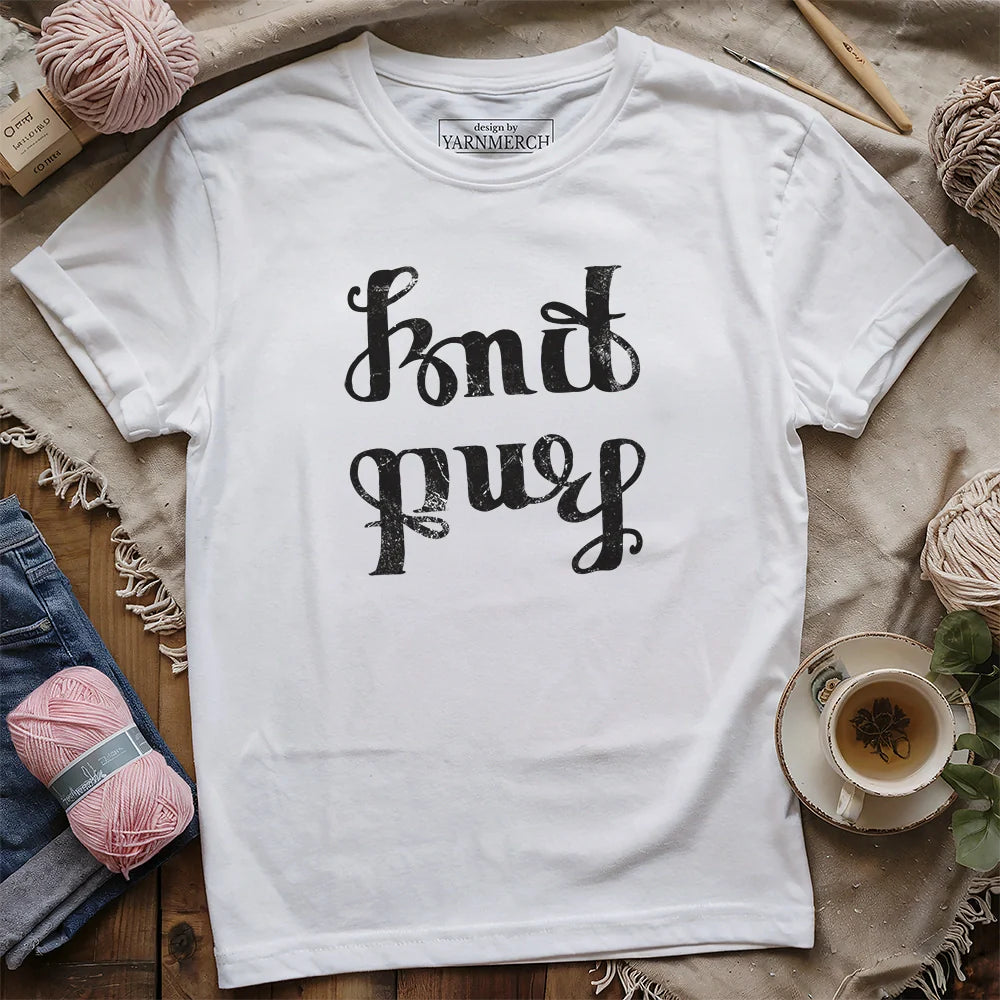 Knit Purl T-shirt - Prismatic Fiber Arts