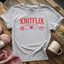 Knitflix And Chill T-shirt - Prismatic Fiber Arts