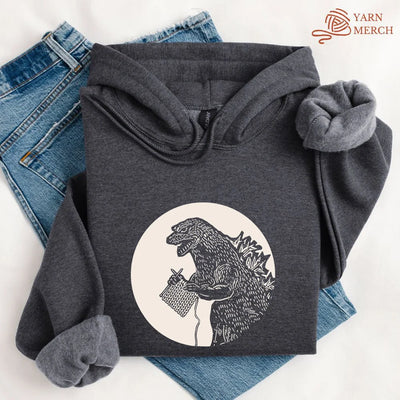 Knitzilla Hoodie - Prismatic Fiber Arts
