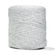 Recycled T-Shirt Fabric Yarn - Light Gray Color - Prismatic Fiber Arts