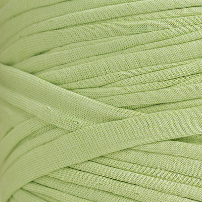 Recycled T-Shirt Fabric Yarn - Lime Green Color - Prismatic Fiber Arts