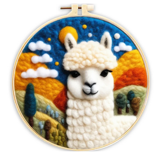 2D Needle Felting Kits - Prismatic Fiber Arts