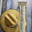 Jewel Loom Upright Wood Long Bead Loom 4" x 25" Perfect for Beaded Hatband Pattern - Prismatic Fiber Arts