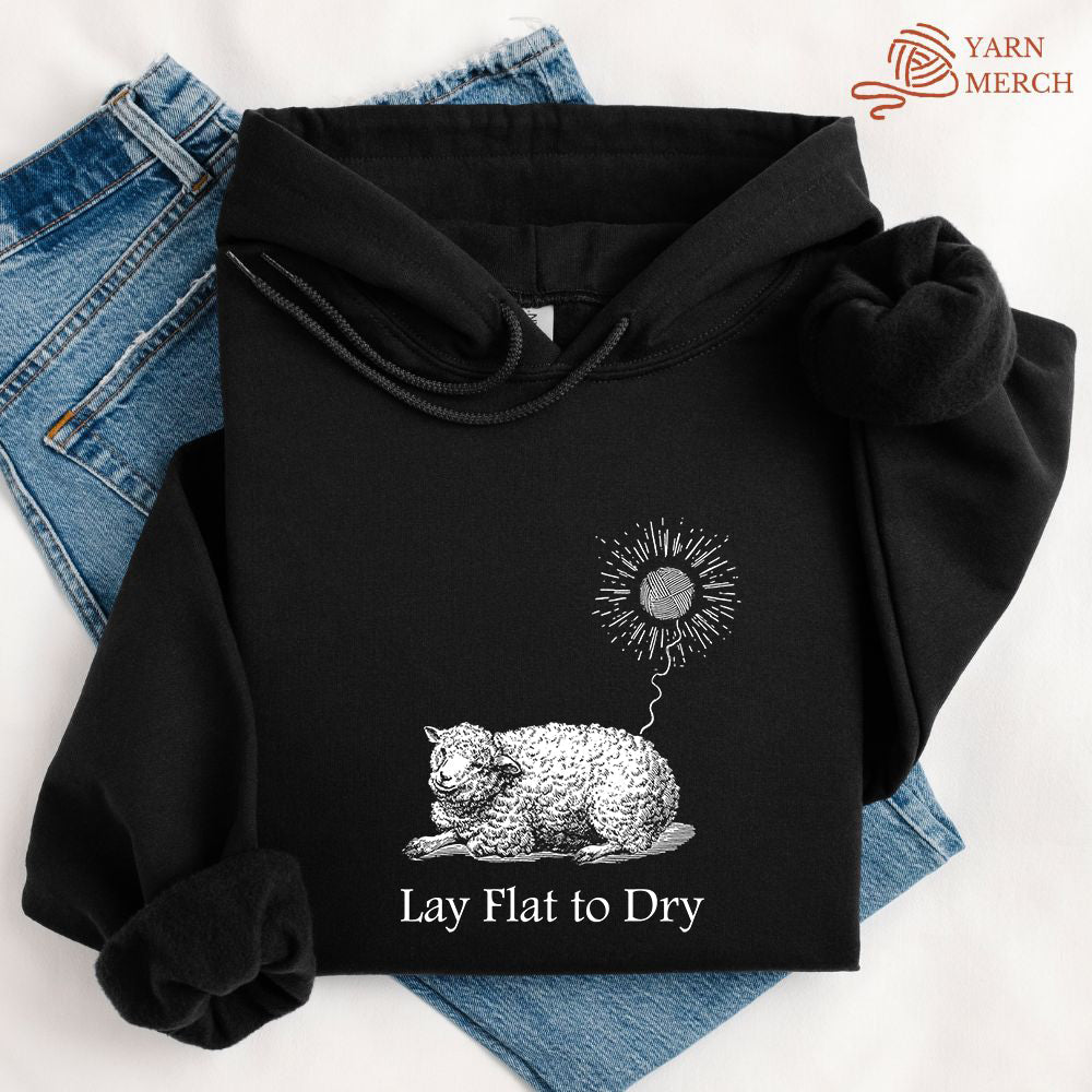 Lay Flat Hoodie - Prismatic Fiber Arts