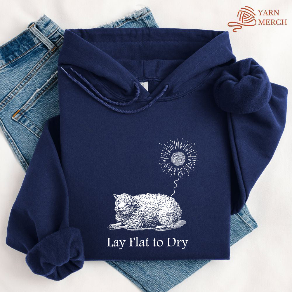 Lay Flat Hoodie - Prismatic Fiber Arts