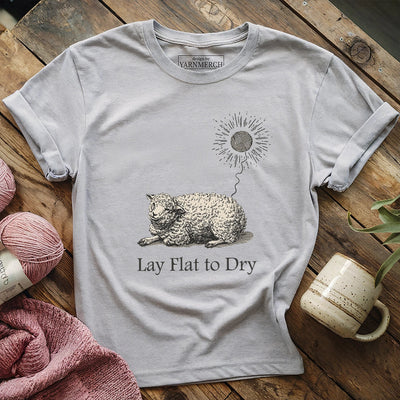 Lay Flat T-shirt - Prismatic Fiber Arts