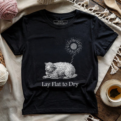Lay Flat T-shirt - Prismatic Fiber Arts